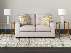 3 Brothers Decor - Ashley Furniture - Larimer Living Room - Loveseat / Stone - PC2920335