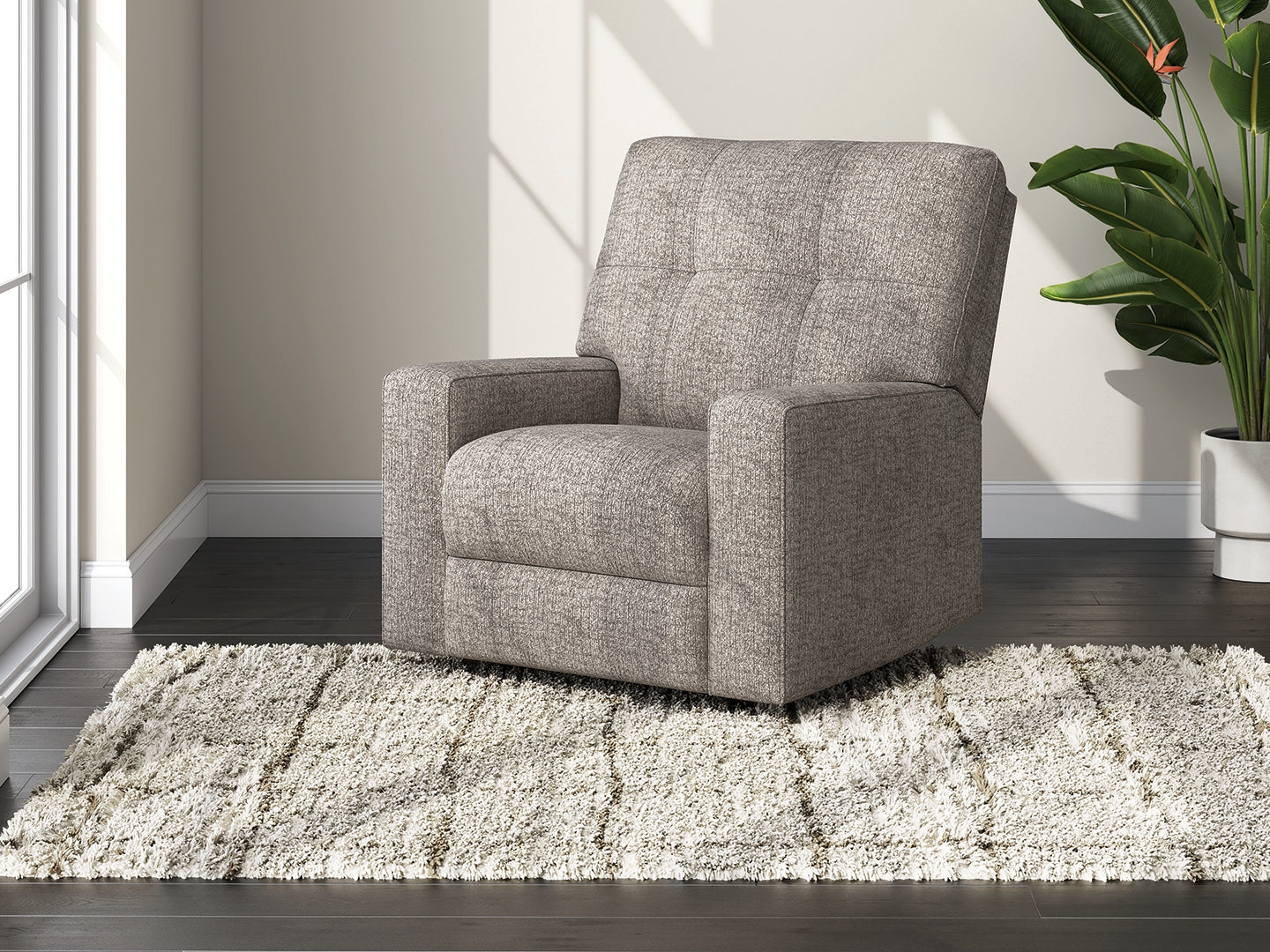 3 Brothers Decor - Ashley Furniture - Larimer Living Room - Rocker Recliner / Iron - PC2920425