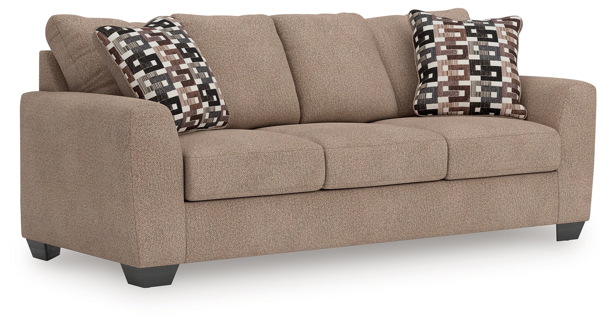 3 Brothers Decor - Ashley Furniture - Triston-Peaks Living Room - Queen Sofa Sleeper / Suede - 3020439