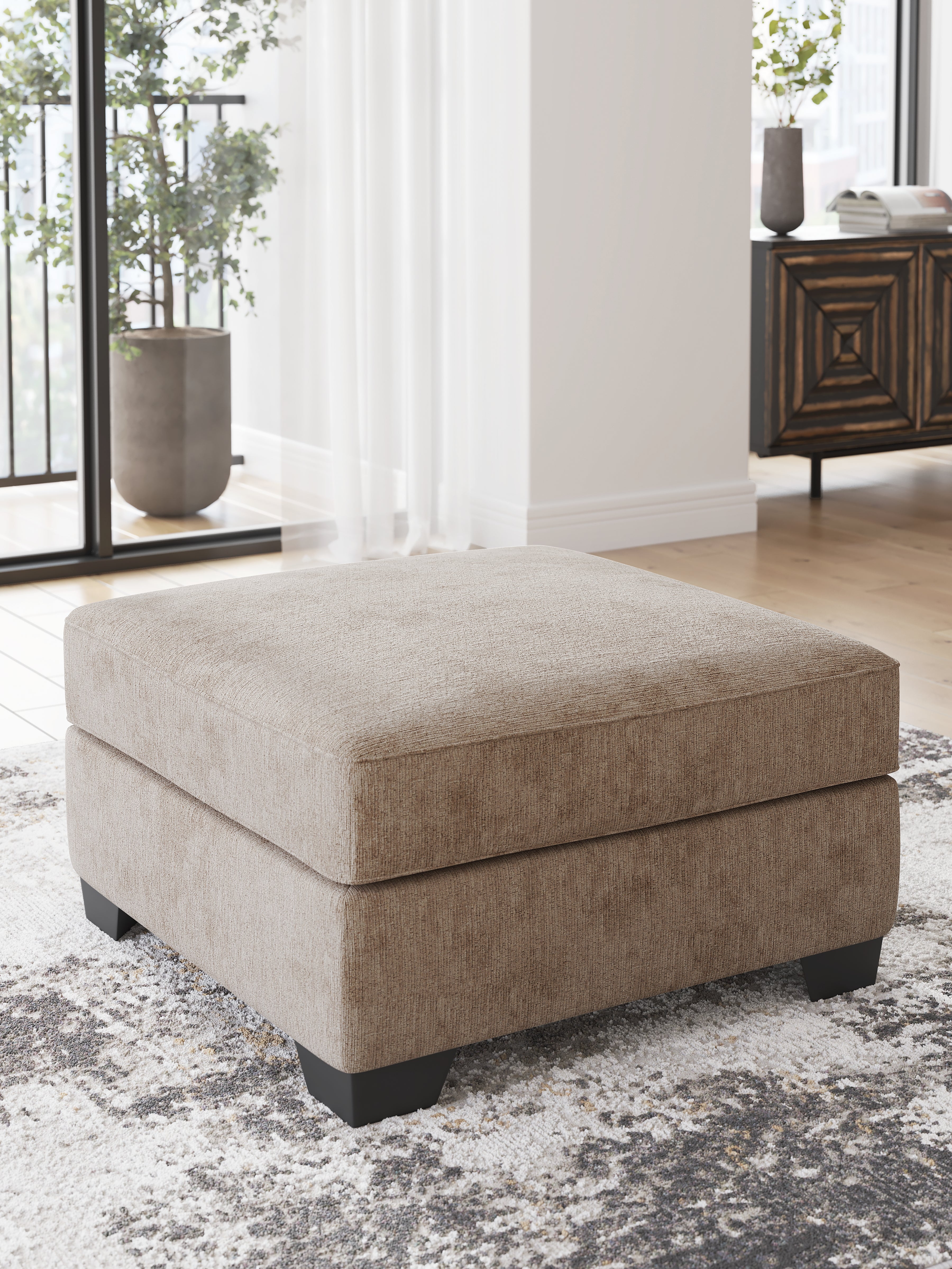 3 Brothers Decor - Ashley Furniture - Olten Living Room - Oversized Accent Ottoman / Mocha - 3130408
