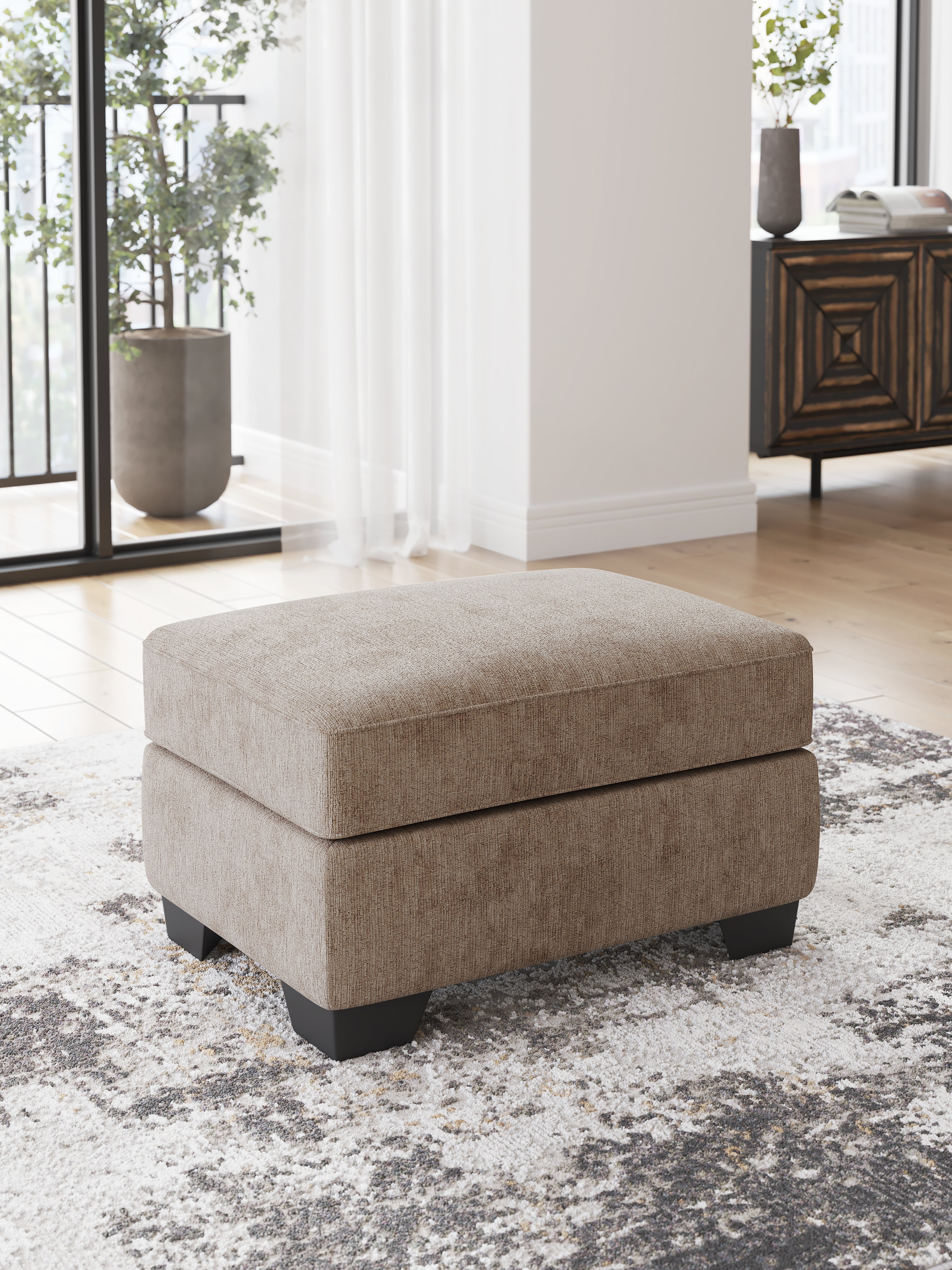 3 Brothers Decor - Ashley Furniture - Olten Living Room - Ottoman / Mocha - 3130414