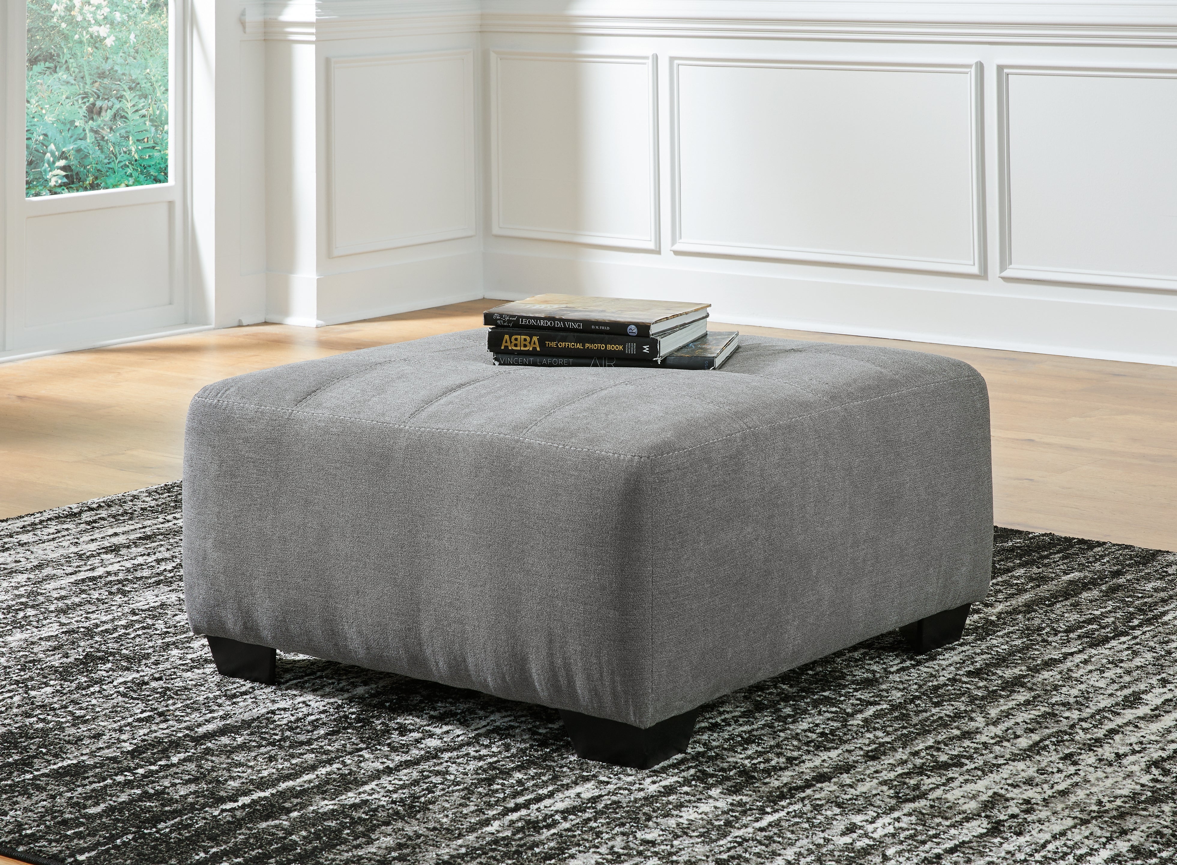 3 Brothers Decor - Ashley Furniture - Birkdale Court Living Room - Oversized Accent Ottoman / Gray - 3240208