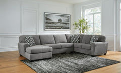 3 Brothers Decor - Ashley Furniture - Birkdale Court Sectional - RAF 3-Piece Sectional / Gray - 32402S3