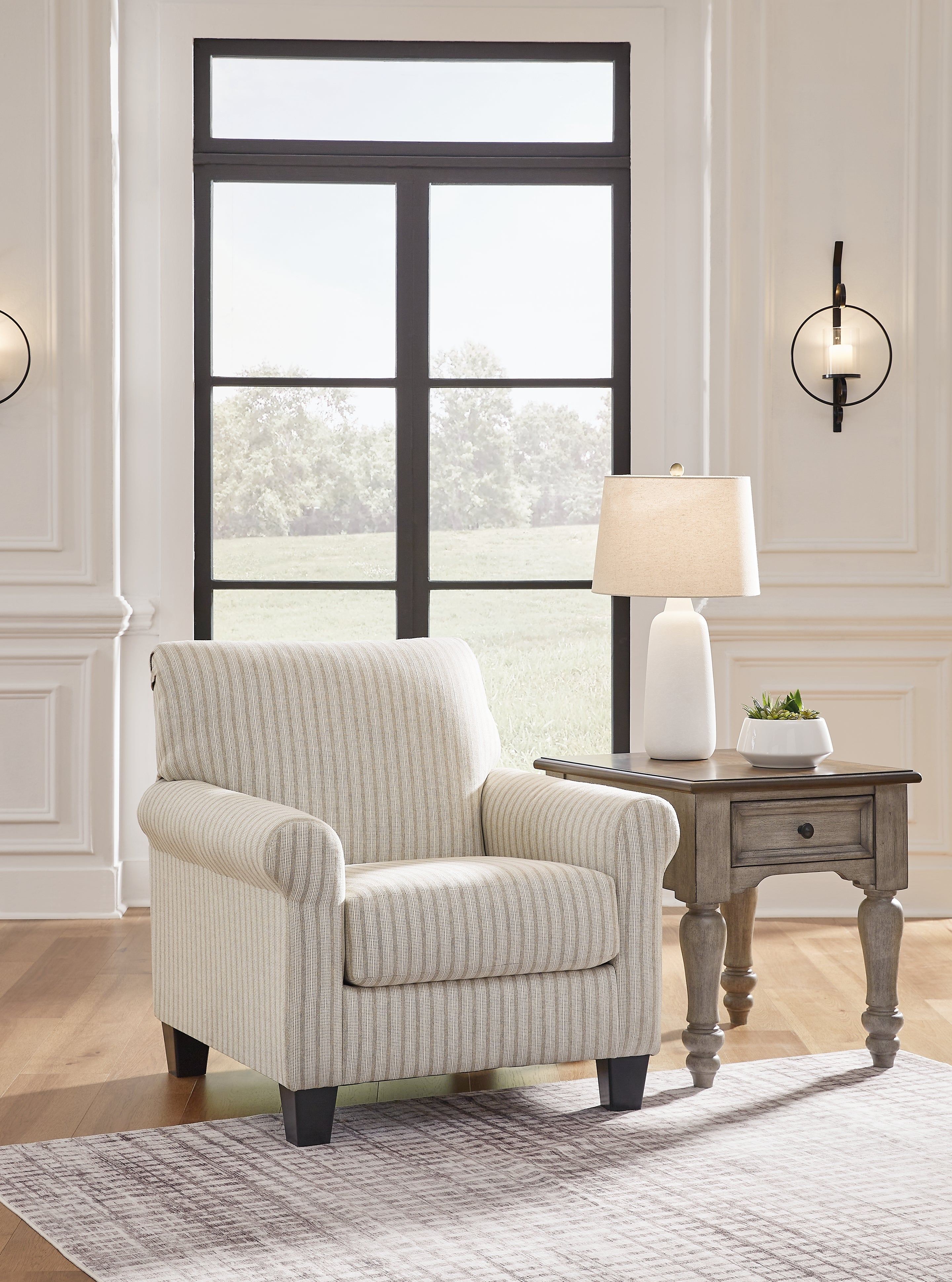 3 Brothers Decor - Ashley Furniture - Valerani Living Room - Accent Chair / Sandstone - 3570221