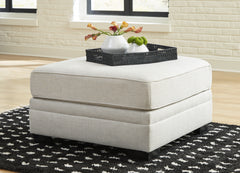 3 Brothers Decor - Ashley Furniture - Huntsworth Living Room - Oversized Accent Ottoman / Dove Gray - 3970208