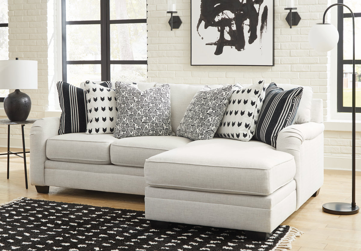 3 Brothers Decor - Ashley Furniture - Huntsworth Sectional - RAF 2-Piece Sectional with Chaise - 39702S2