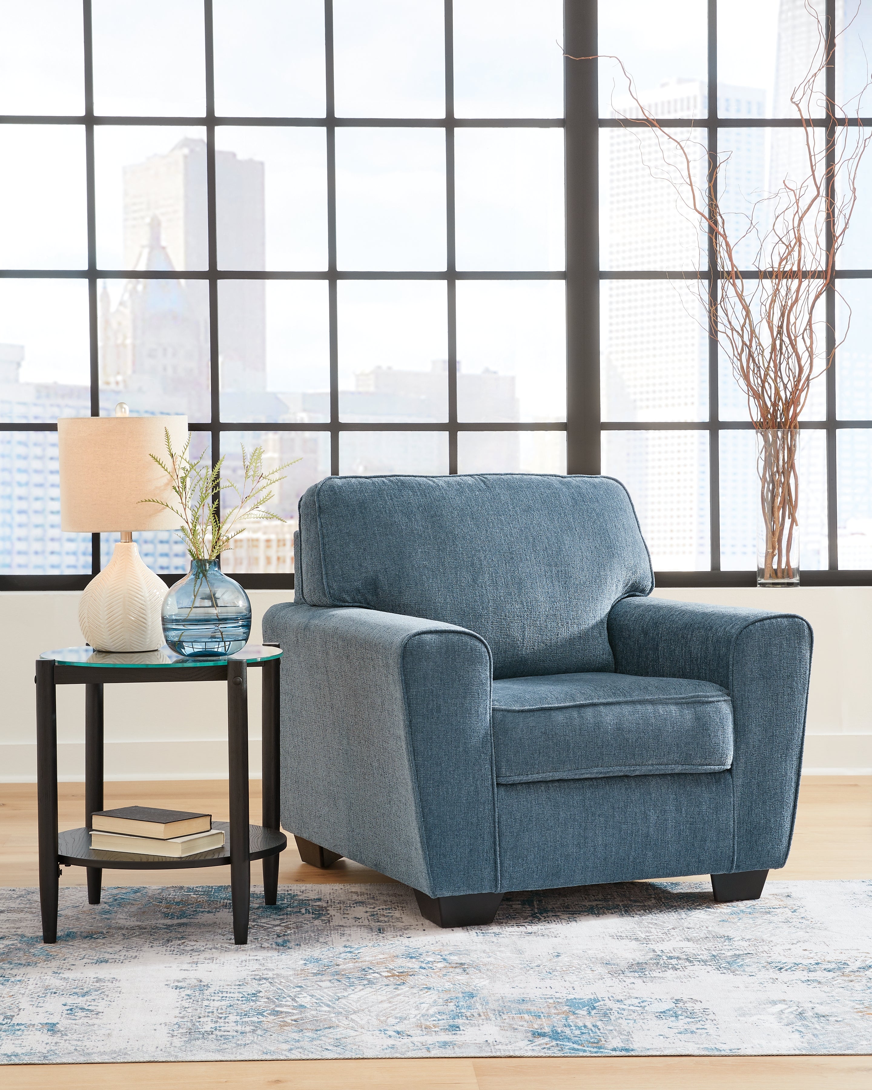 3 Brothers Decor - Ashley Furniture - Cashton Living Room - Chair / Blue - 4060520