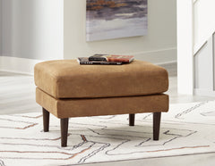 3 Brothers Decor - Ashley Furniture - Telora Living Room - Ottoman / Caramel - 4100214