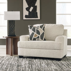 3 Brothers Decor - Ashley Furniture - Heartcort Living Room - Chair and a Half / Quartz - 4460423