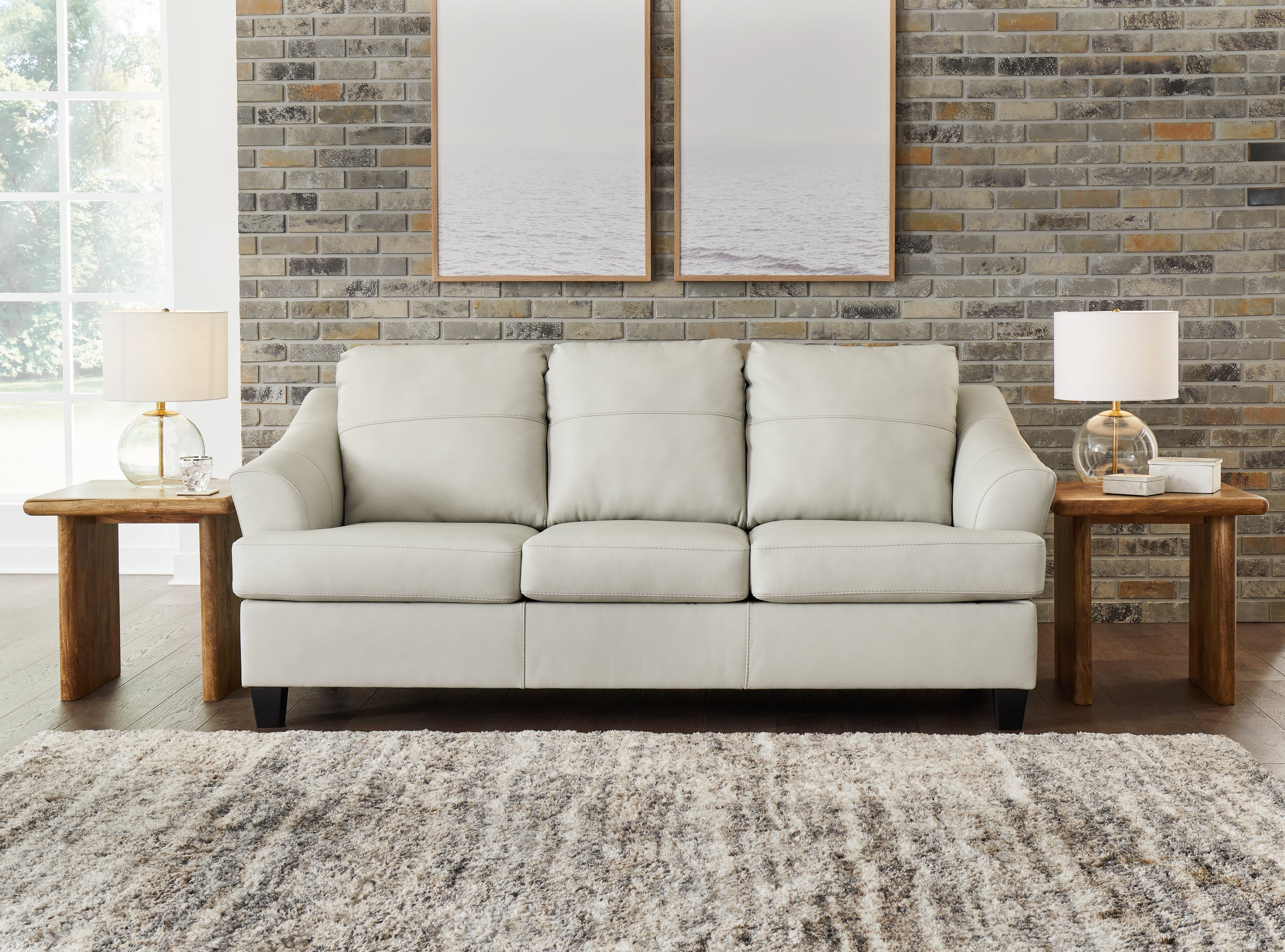 3 Brothers Decor - Ashley Furniture - Genoa Living Room - Sofa / Coconut - 4770438