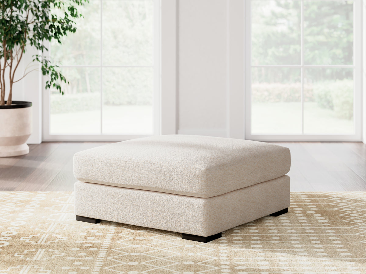 3 Brothers Decor - Ashley Furniture - Donelson Creek Living Room - Oversized Accent Ottoman / Vanilla - 4800208