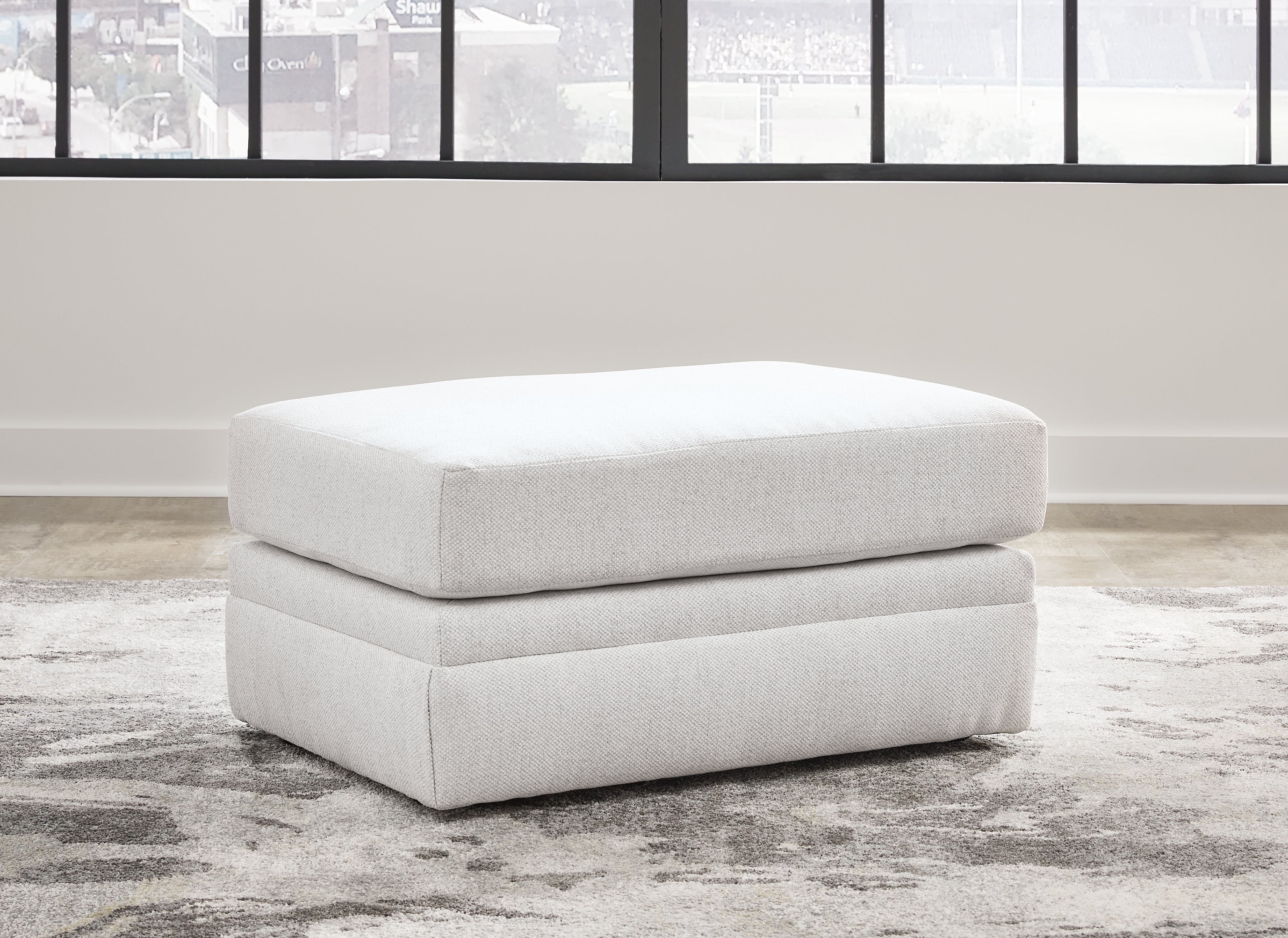 3 Brothers Decor - Ashley Furniture - Maitelynn Living Room - Ottoman / Chalk - 4820214