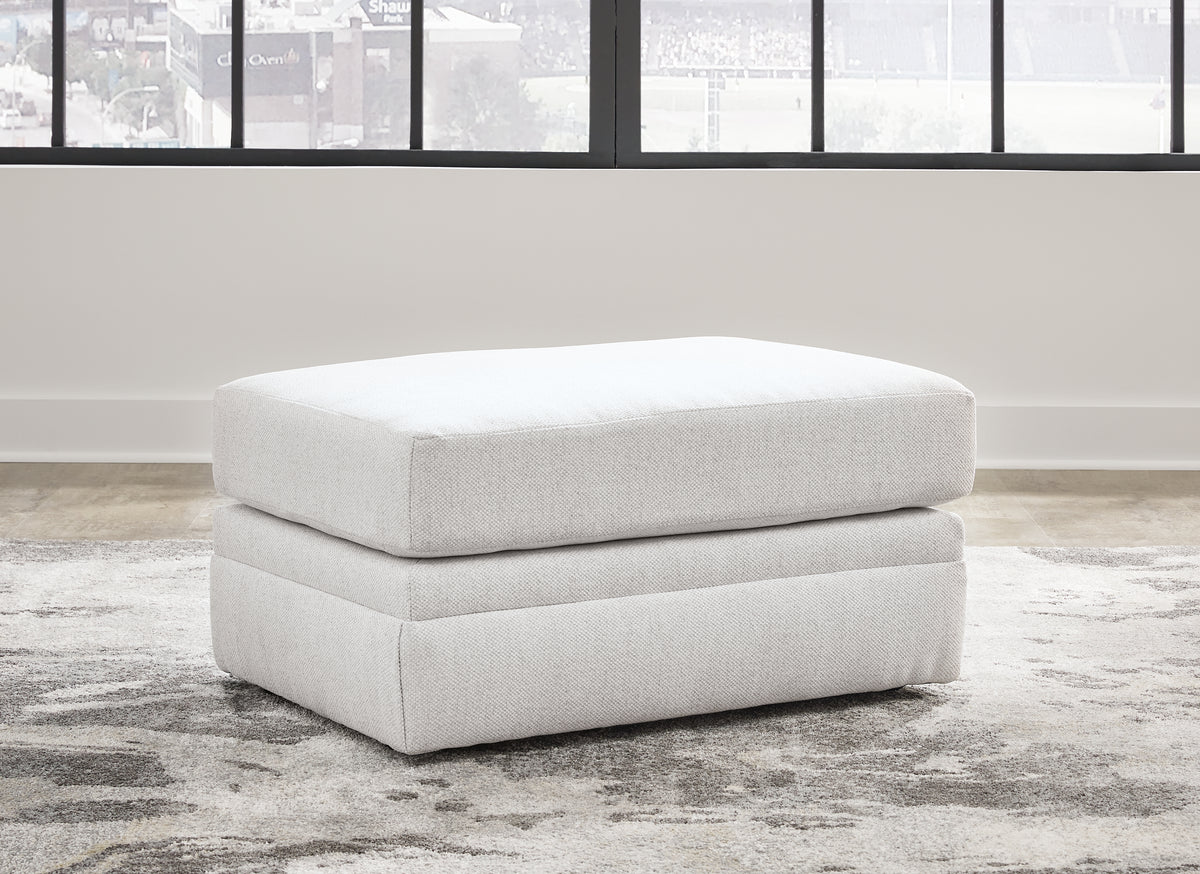 3 Brothers Decor - Ashley Furniture - Maitelynn Living Room - Ottoman / Chalk - 4820214