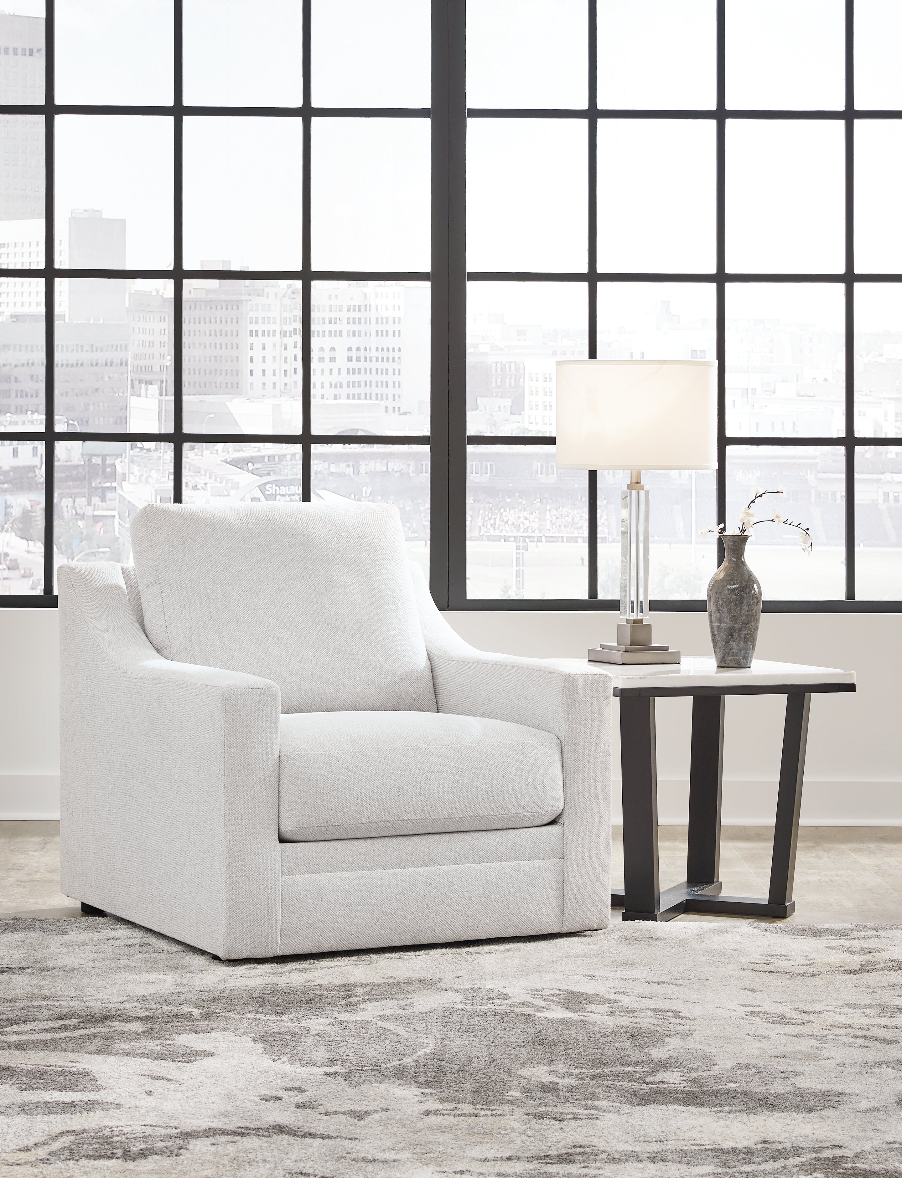3 Brothers Decor - Ashley Furniture - Maitelynn Living Room - Chair / Chalk - 4820220