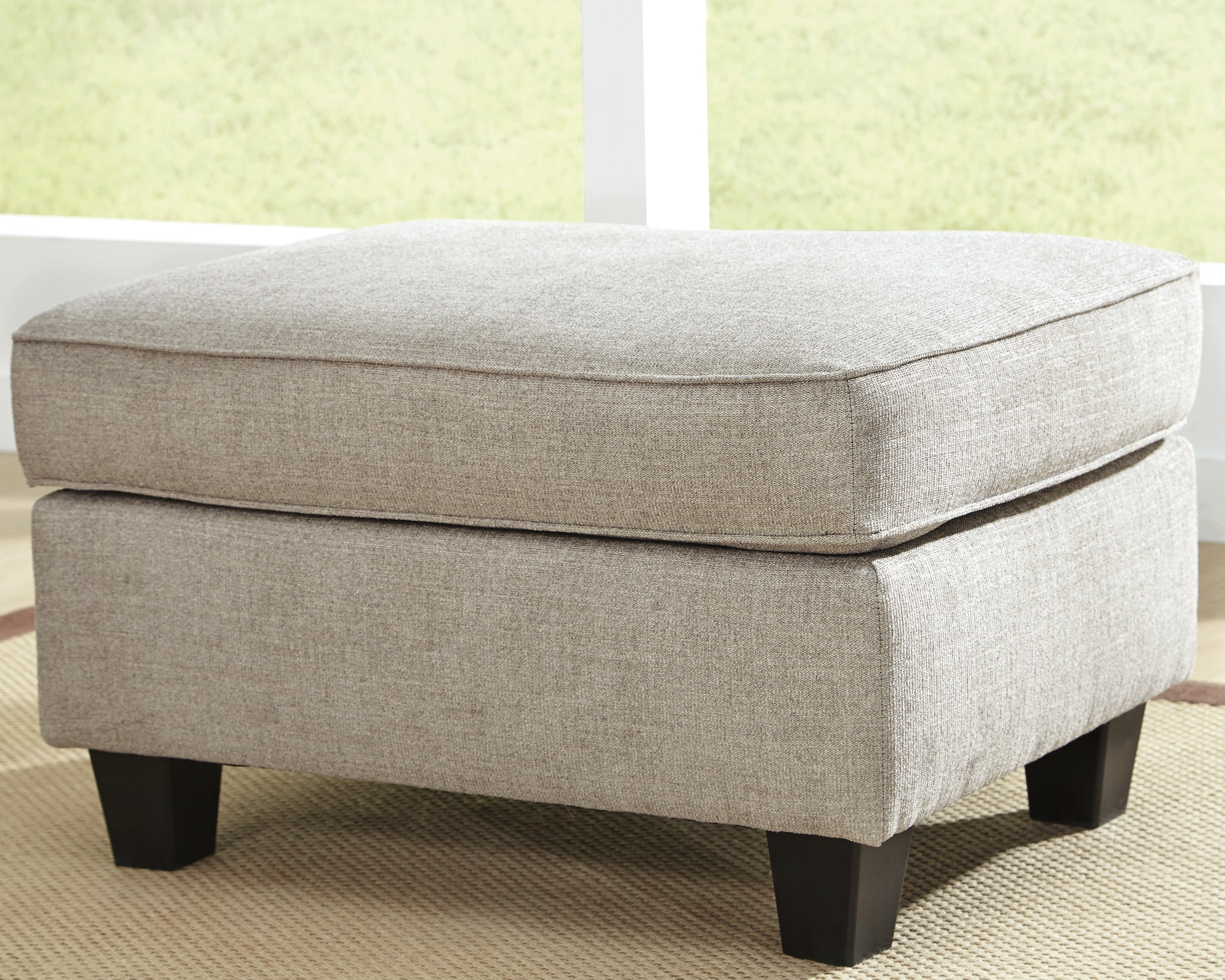 3 Brothers Decor - Ashley Furniture - Abney Living Room - Ottoman / Driftwood - 4970114