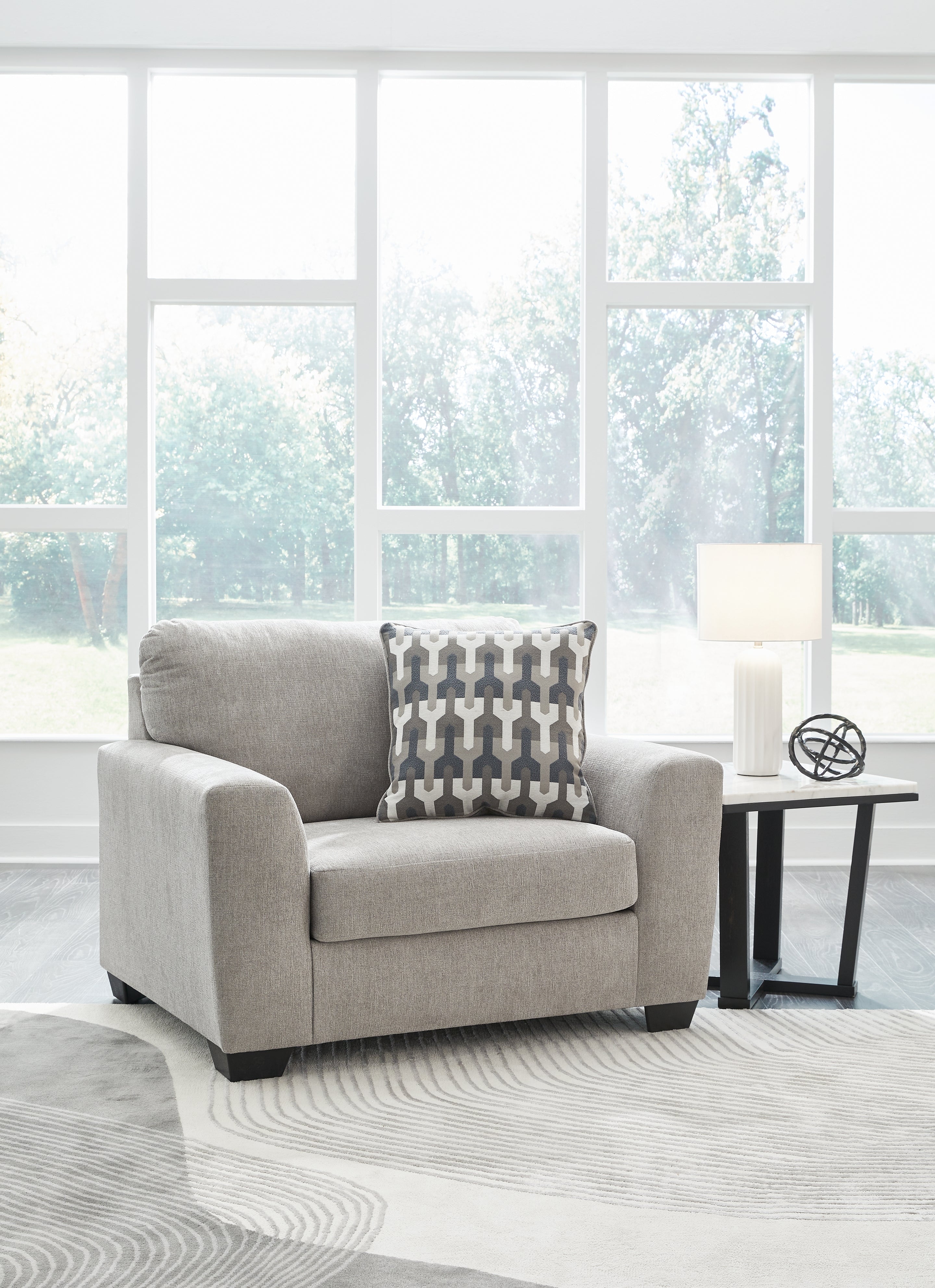 3 Brothers Decor - Ashley Furniture - Avenal Park Living Room - Chair and a Half / Flannel - 5080523