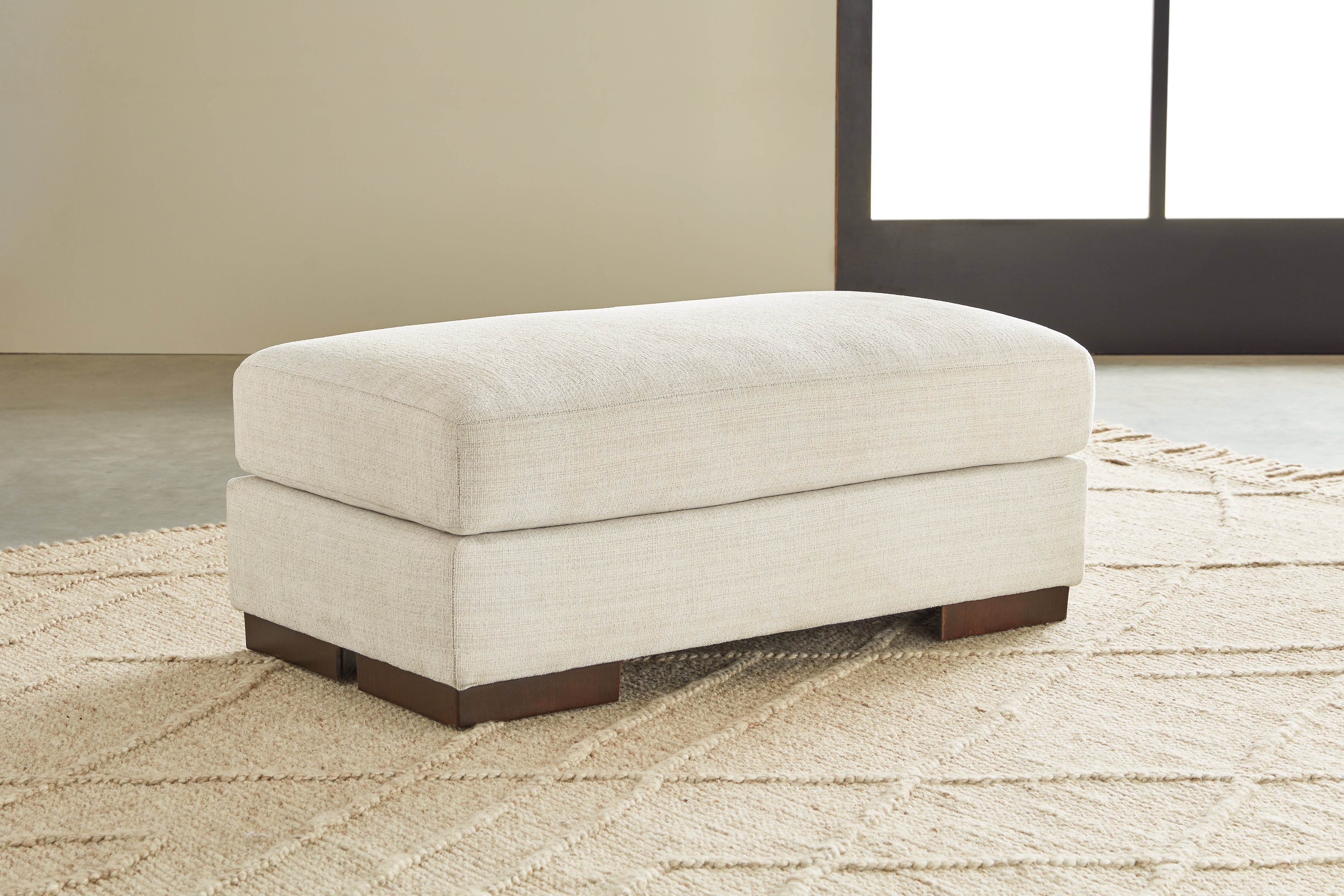 3 Brothers Decor - Ashley Furniture - Maggie Living Room - Ottoman / Birch - 5200314