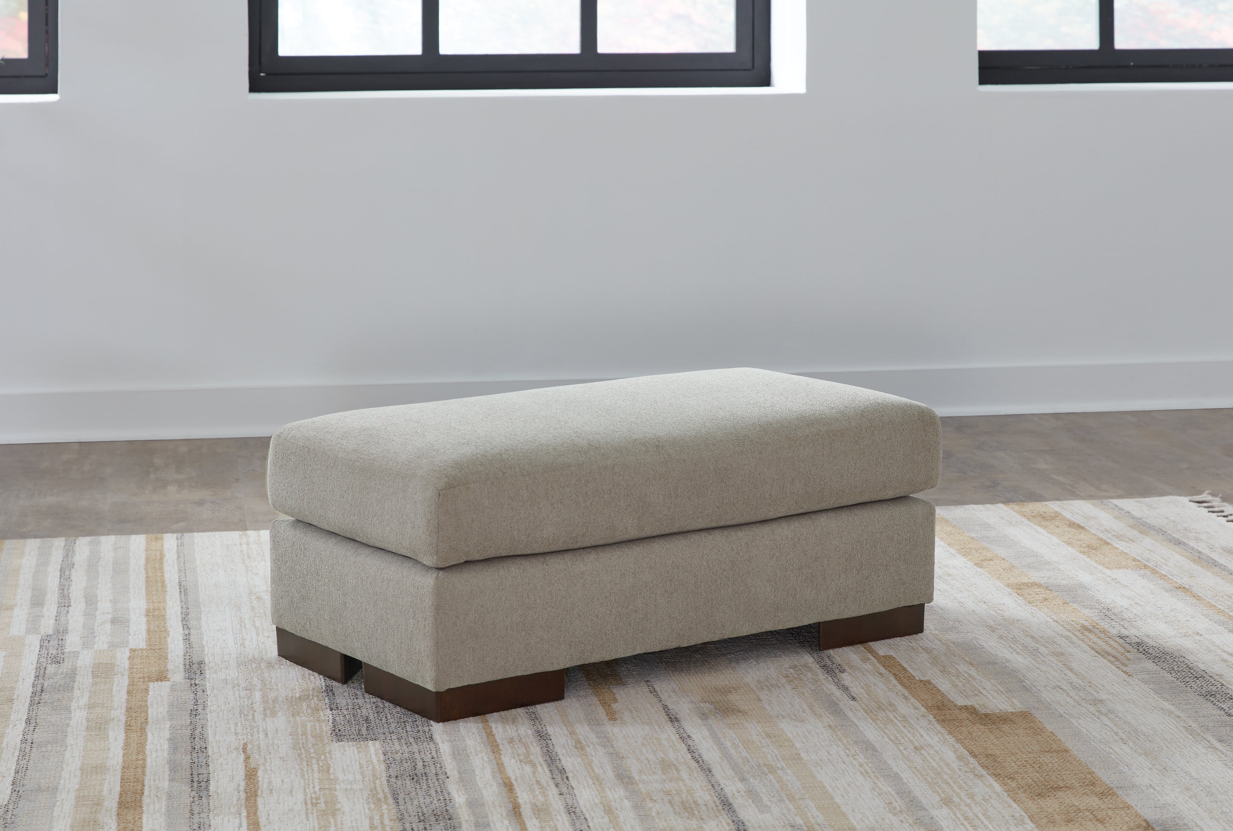 3 Brothers Decor - Ashley Furniture - Maggie Living Room - Ottoman / Flax - 5200414