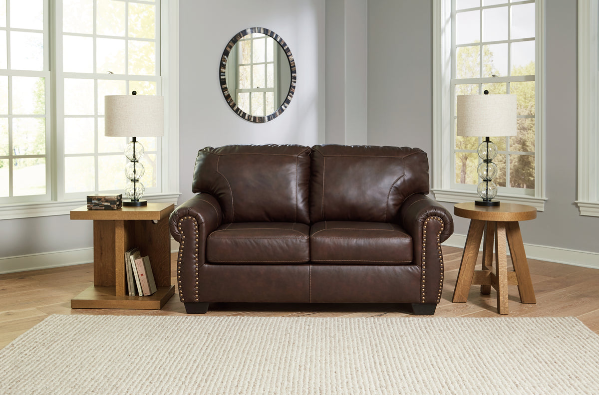 3 Brothers Decor - Ashley Furniture - Colleton Living Room - Loveseat / Dark Brown - 5210735