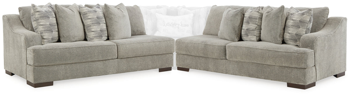 3 Brothers Decor - Ashley Furniture - Bayless 2-Piece Sectional - 2-Piece Sectional / Smoke - 52304U1