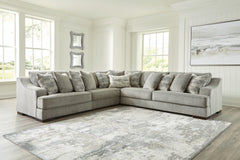 3 Brothers Decor - Ashley Furniture - Bayless Sectional - LAF 3-Piece Sectional / Smoke - 52304S1