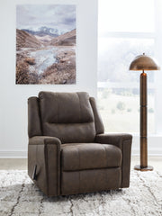 3 Brothers Decor - Ashley Furniture - Lixtowel Living Room - Rocker Recliner / Walnut - PC5300425