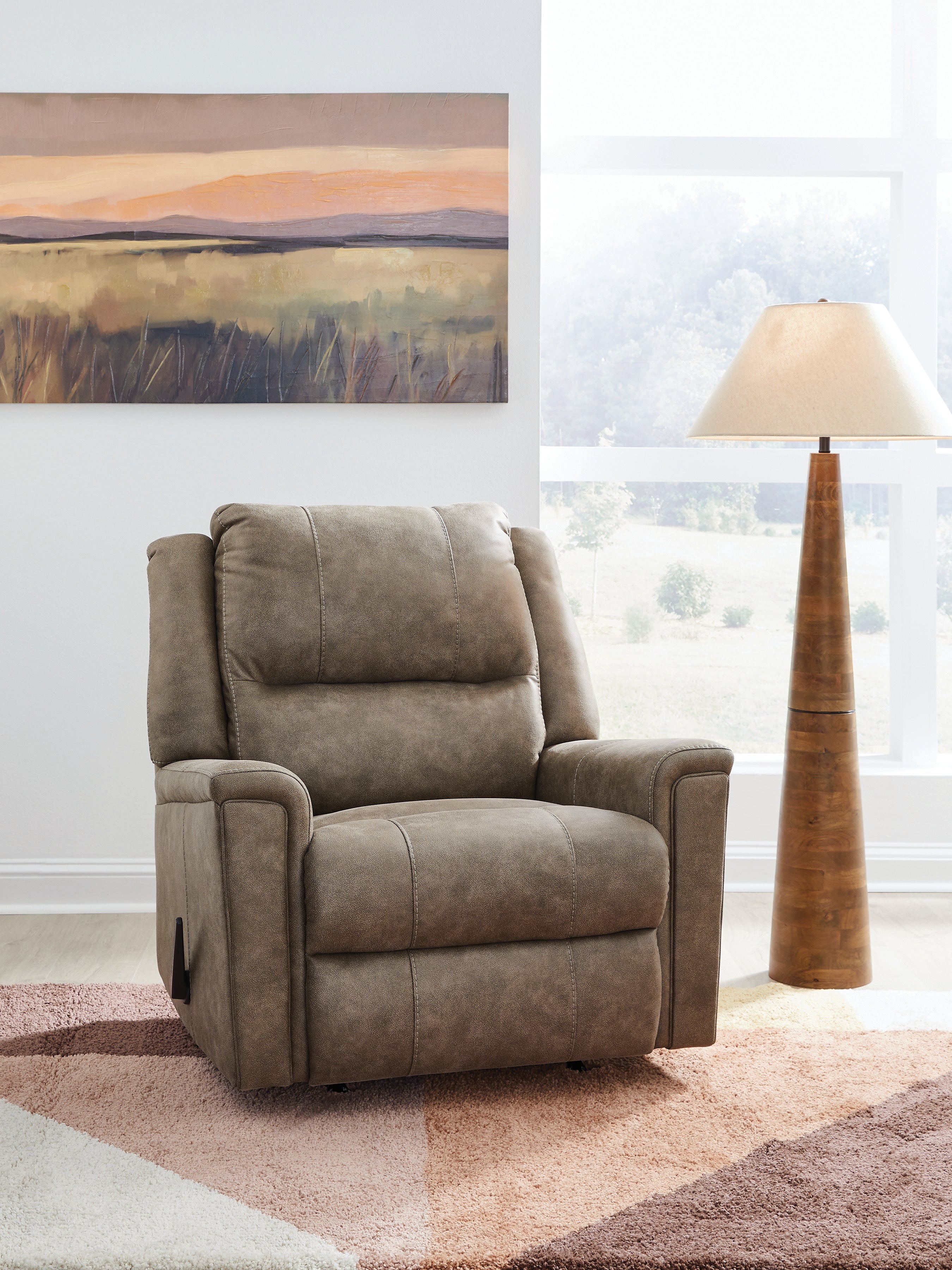 3 Brothers Decor - Ashley Furniture - Lixtowel Living Room - Rocker Recliner / Fog - PC5300525