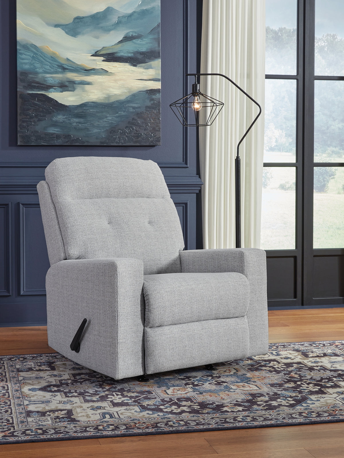 3 Brothers Decor - Ashley Furniture - Skillins Living Room - Rocker Recliner / Stone - PC5320425