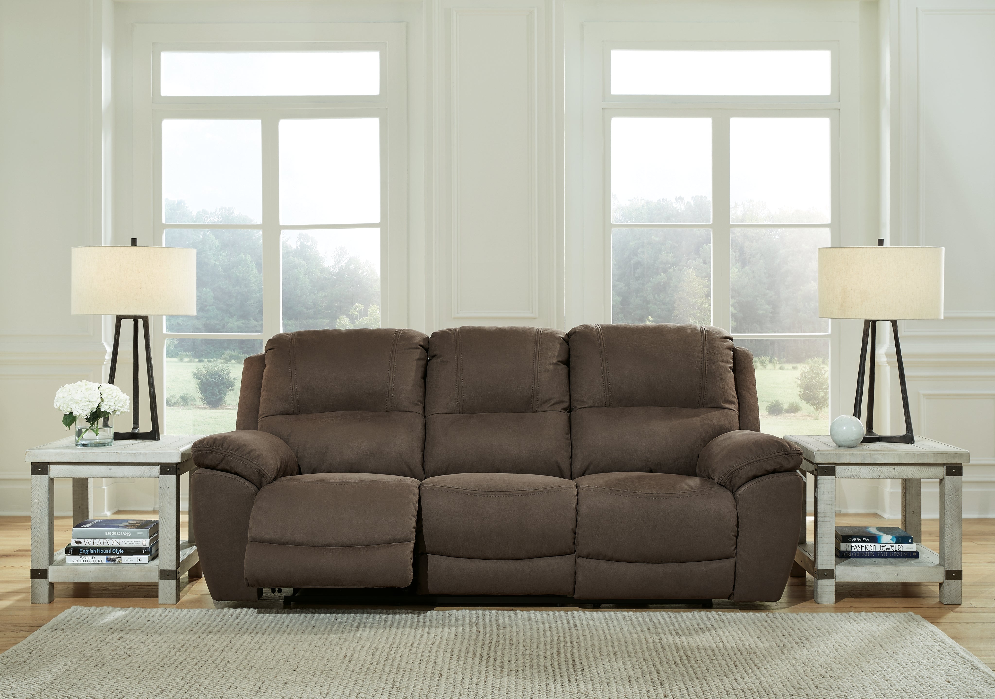 3 Brothers Decor - Ashley Furniture - Next-Gen Gaucho Living Room - Reclining Sofa / Espresso - 5420488