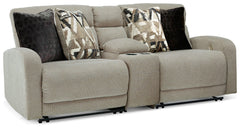 3 Brothers Decor - Ashley Furniture - Colleyville Sectional - 3-Piece Power Reclining Sectional / Stone - 54405S1