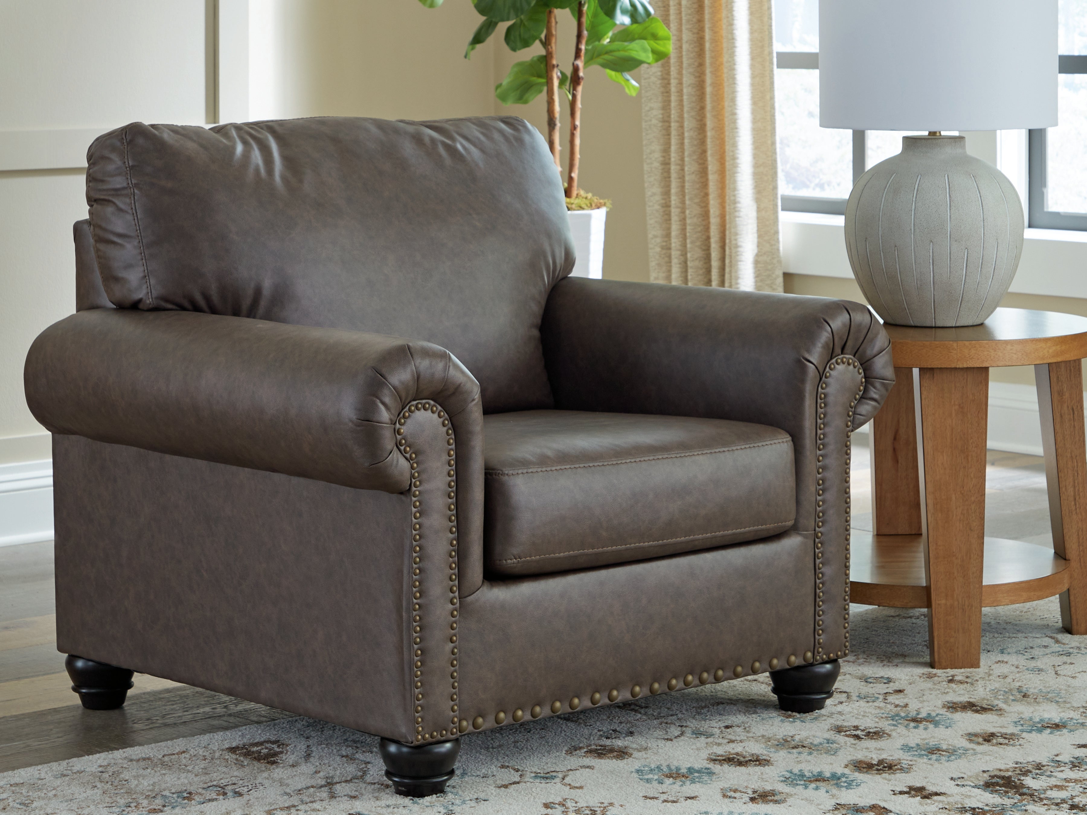 3 Brothers Decor - Ashley Furniture - Roxmere Living Room - Chair / Umber - 5550320