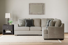 3 Brothers Decor - Ashley Furniture - Bovarian Sectional - 2-Piece Sectional / Stone - 56103S1