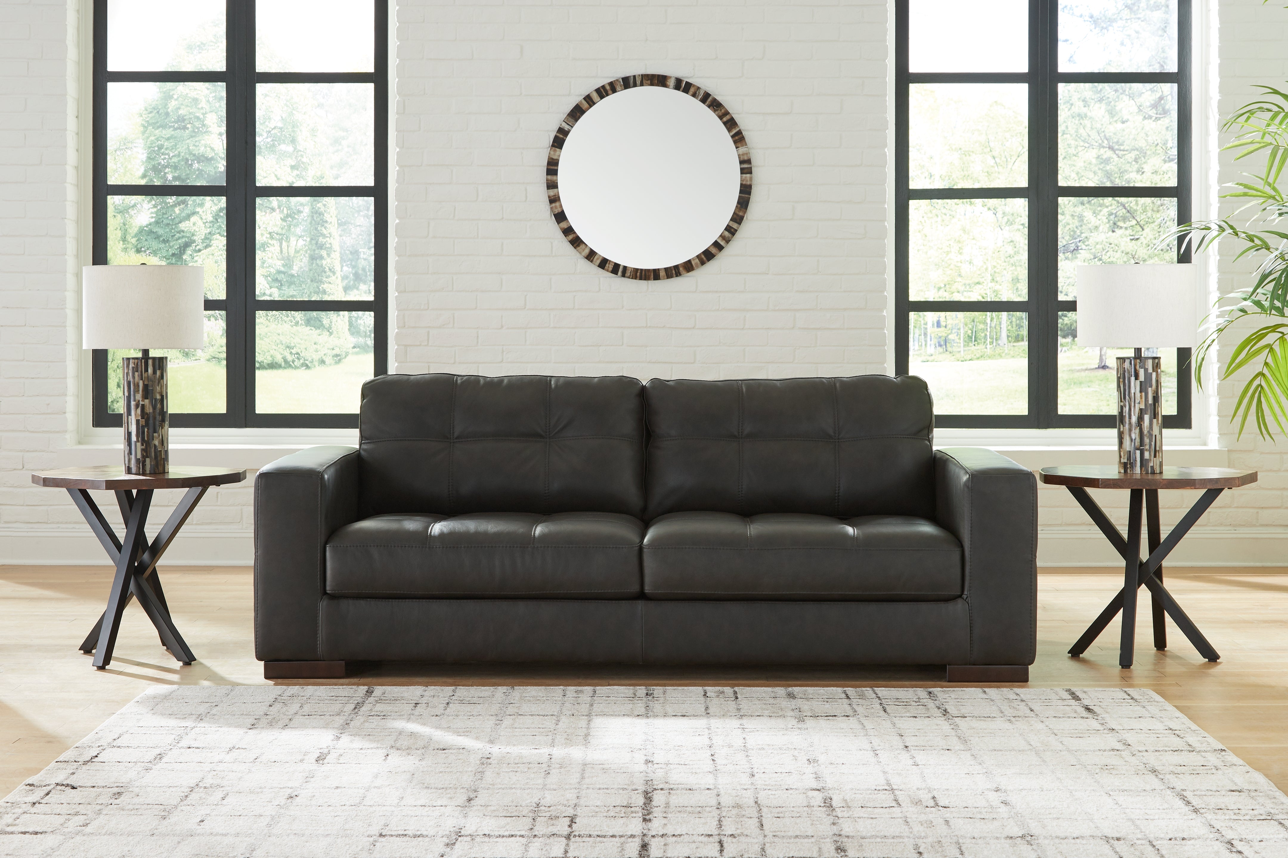 3 Brothers Decor - Ashley Furniture - Luigi Living Room - Sofa / Thunder - 5650638
