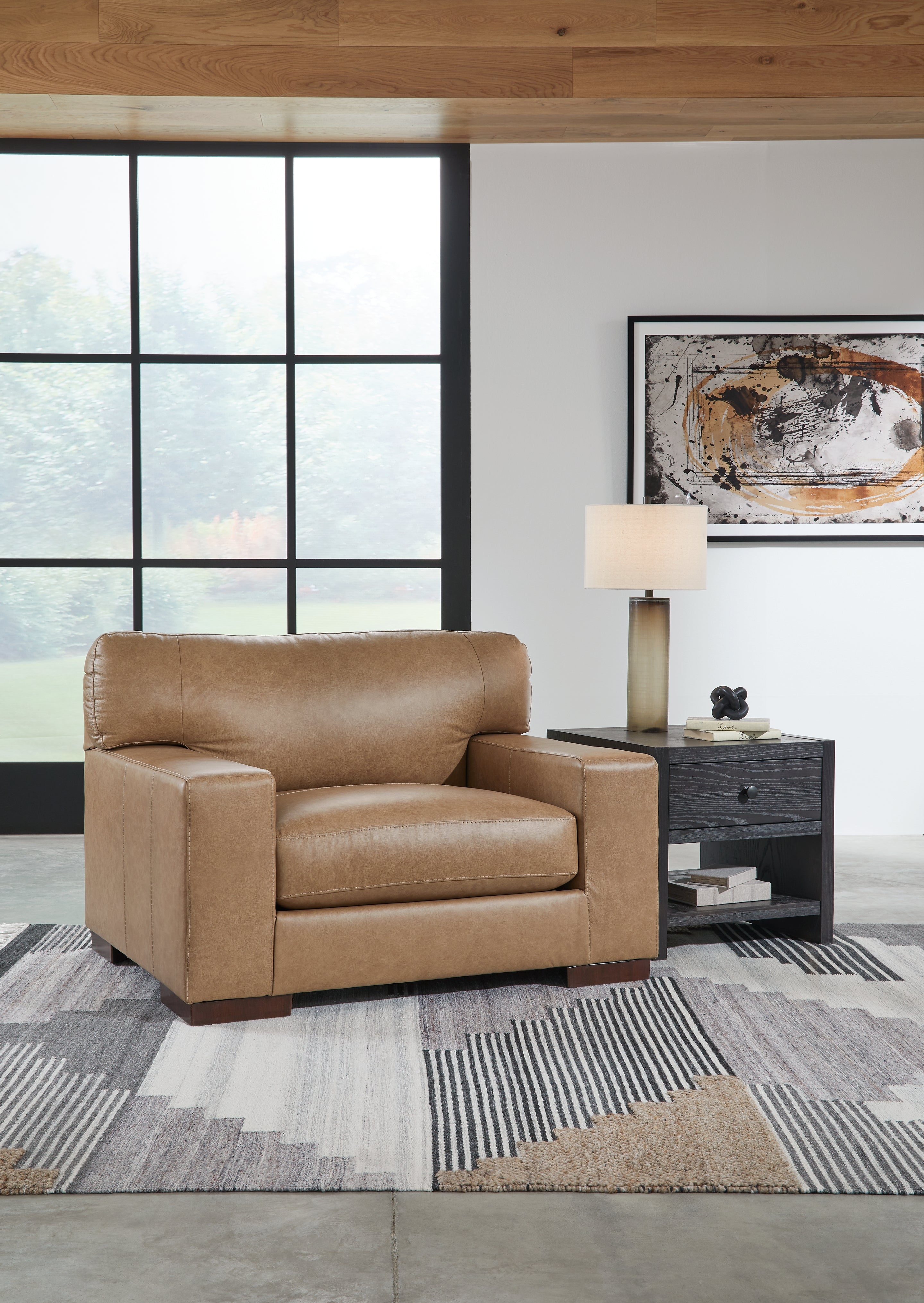 3 Brothers Decor - Ashley Furniture - Lombardia Living Room - Chair and a Half / Tumbleweed - 5730223