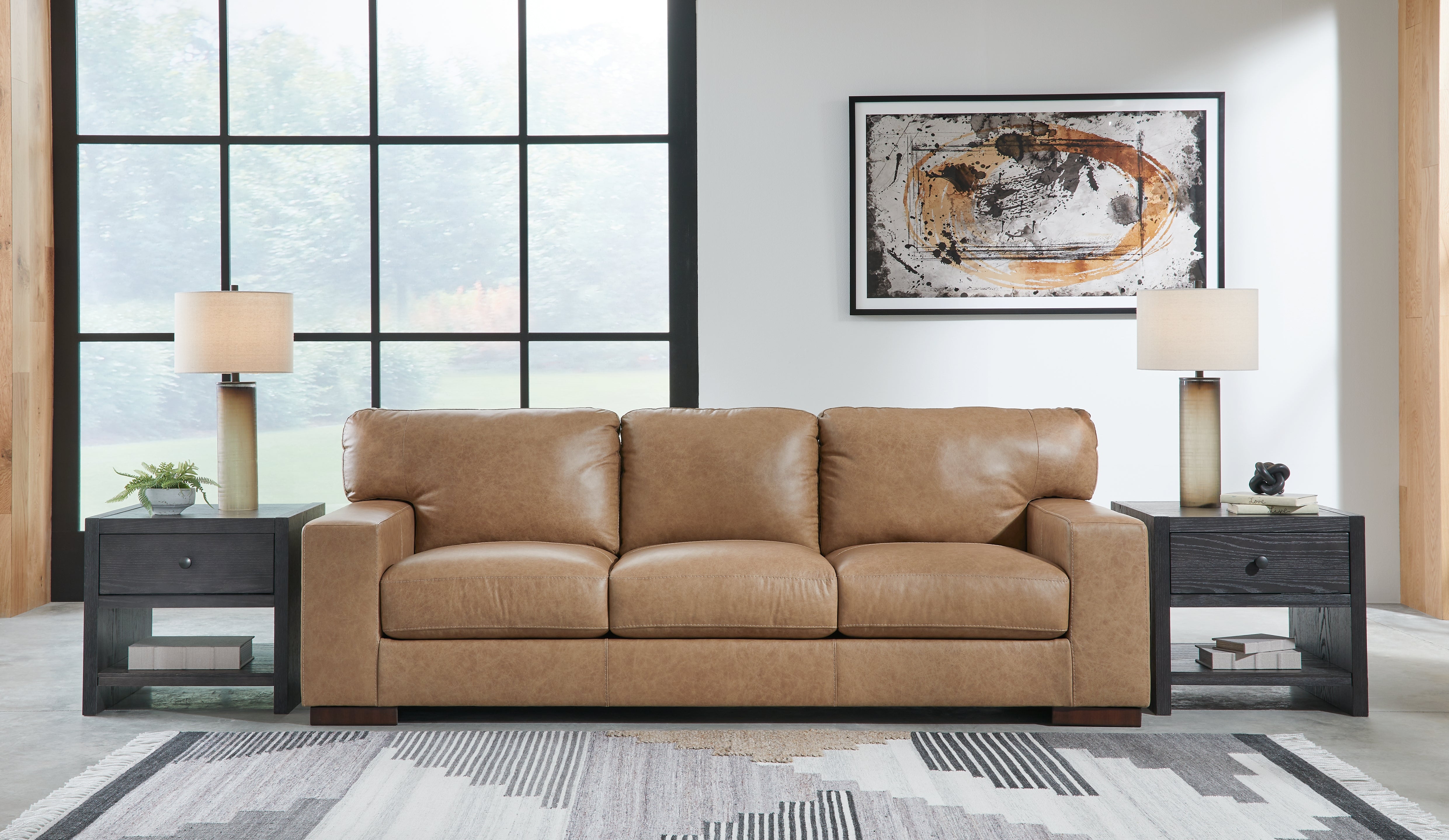 3 Brothers Decor - Ashley Furniture - Lombardia Living Room - Sofa / Tumbleweed - 5730238