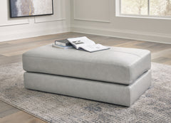 3 Brothers Decor - Ashley Furniture - Amiata Living Room - Oversized Accent Ottoman / Glacier - 5740408
