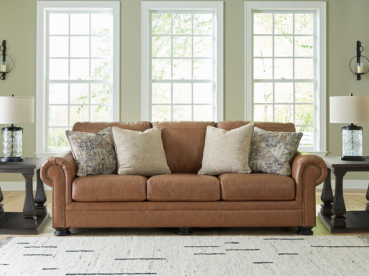 3 Brothers Decor - Ashley Furniture - Carianna Living Room - Sofa / Caramel - 5760438