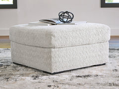 3 Brothers Decor - Ashley Furniture - Cuddle Plush Living Room - Oversized Accent Ottoman / Arctic - PC5910608