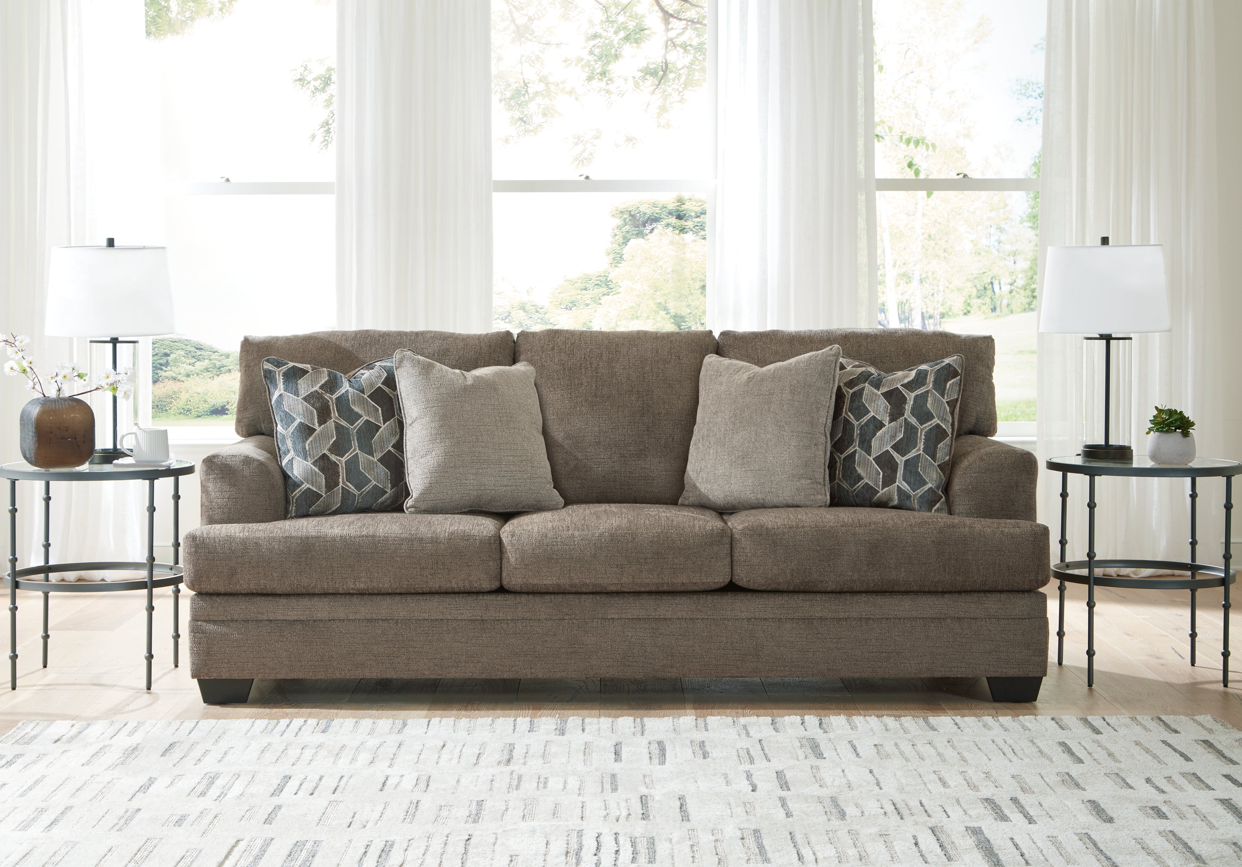 3 Brothers Decor - Ashley Furniture - Stonemeade Living Room - Sofa / Nutmeg - 5950538