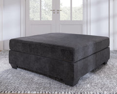 3 Brothers Decor - Ashley Furniture - Lavernett Living Room - Oversized Accent Ottoman / Charcoal - 5960308