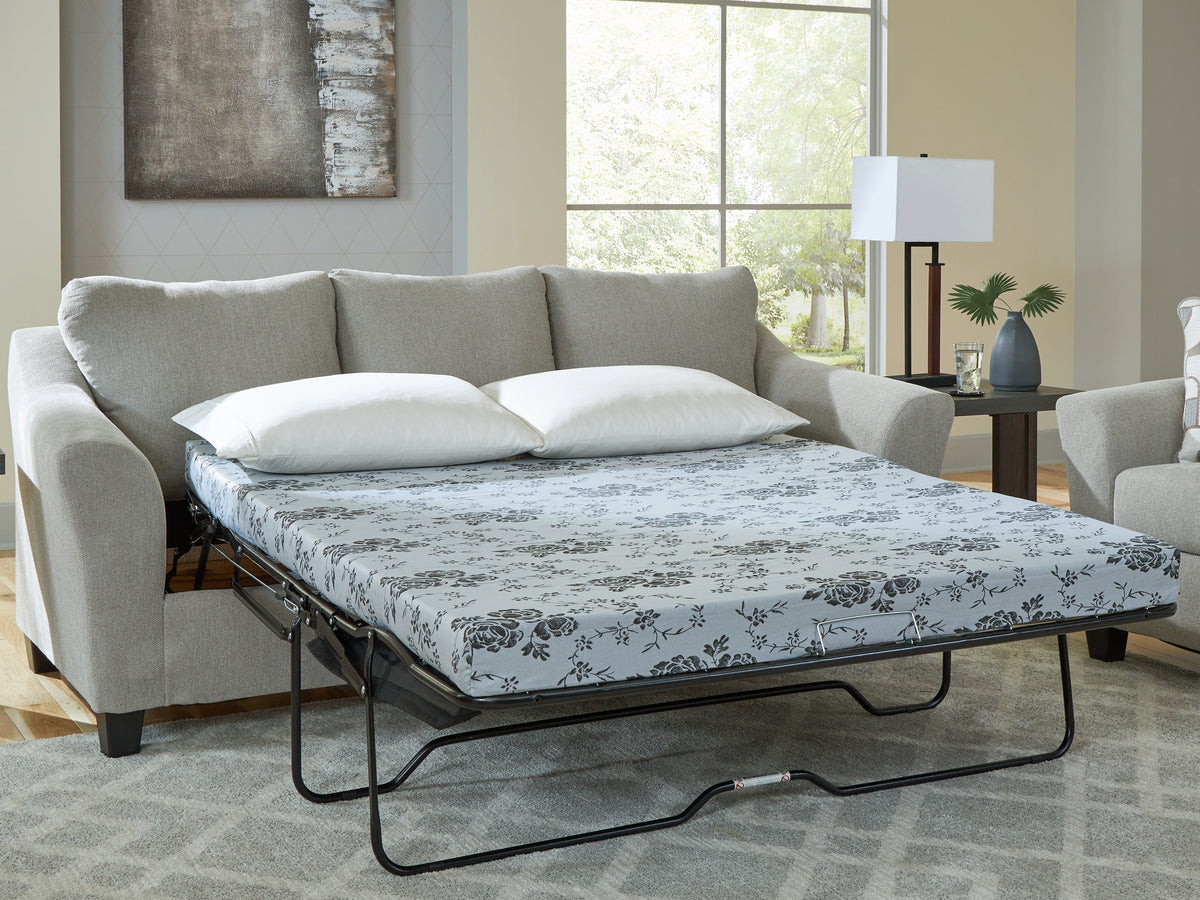 3 Brothers Decor - Ashley Furniture - Willarae Living Room - Queen Sofa Sleeper / Taupe - 5980339
