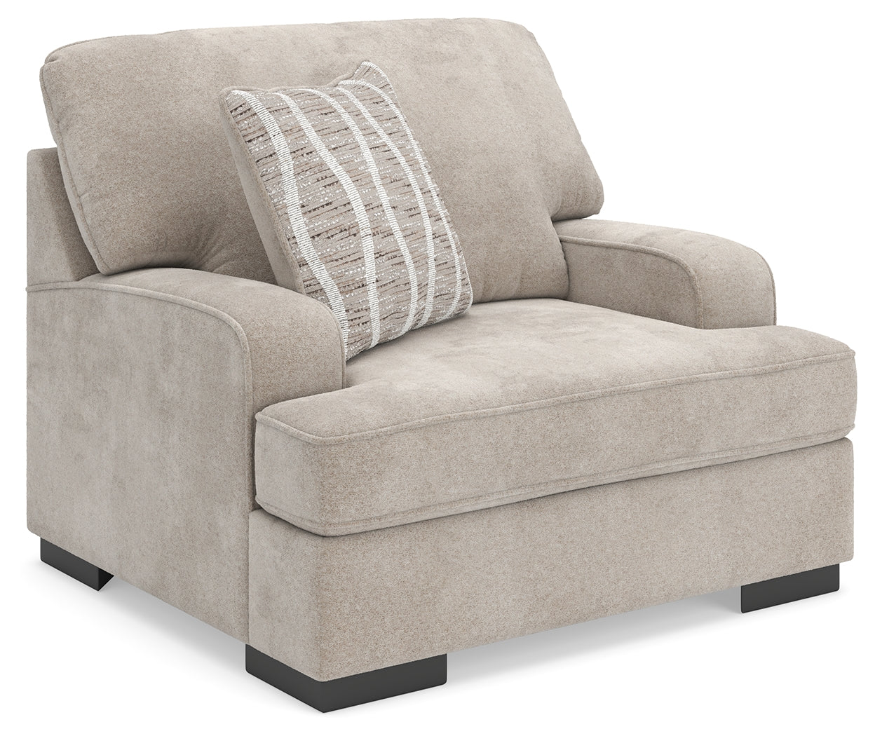 3 Brothers Decor - Ashley Furniture - High Profile Living Room - Chair and a Half / Taupe - 5990223
