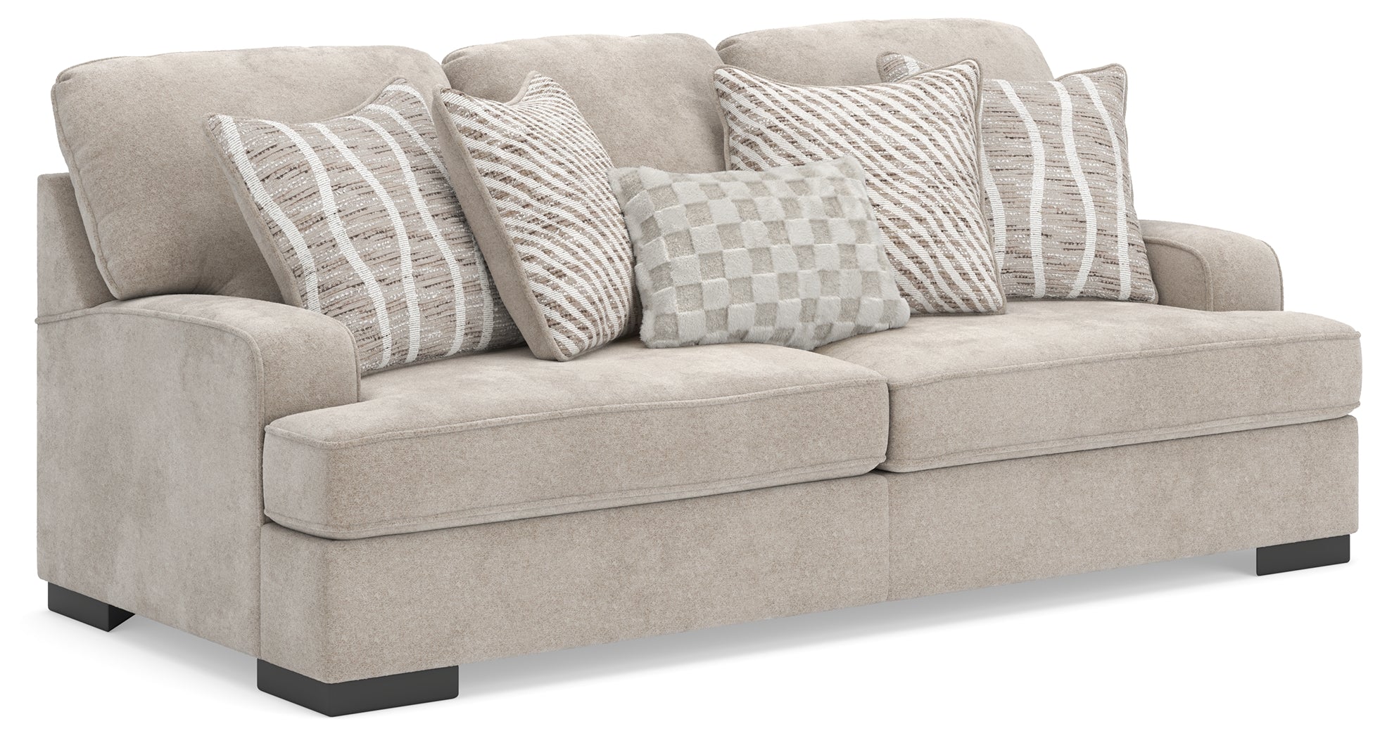 3 Brothers Decor - Ashley Furniture - High Profile Living Room - Sofa / Taupe - 5990238