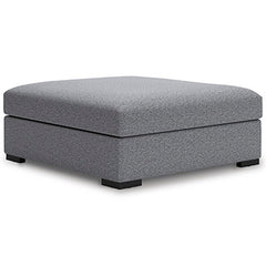 3 Brothers Decor - Ashley Furniture - Bealton Living Room - Oversized Accent Ottoman / Salt and Pepper - 6130508