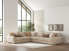 3 Brothers Decor - Ashley Furniture - Seyler Sectional - LAF 4-Piece Sectional / Sand - 61405S2
