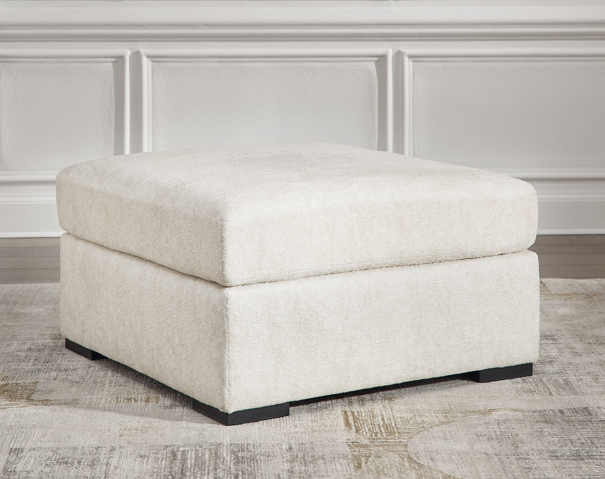 3 Brothers Decor - Ashley Furniture - Chessington Living Room - Oversized Accent Ottoman / Ivory - 6190408