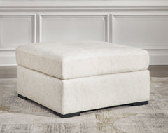 3 Brothers Decor - Ashley Furniture - Chessington Living Room - Oversized Accent Ottoman / Ivory - 6190408