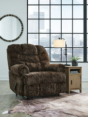 3 Brothers Decor - Ashley Furniture - Movie Man Living Room - Zero Wall Recliner / Chocolate - 6380229