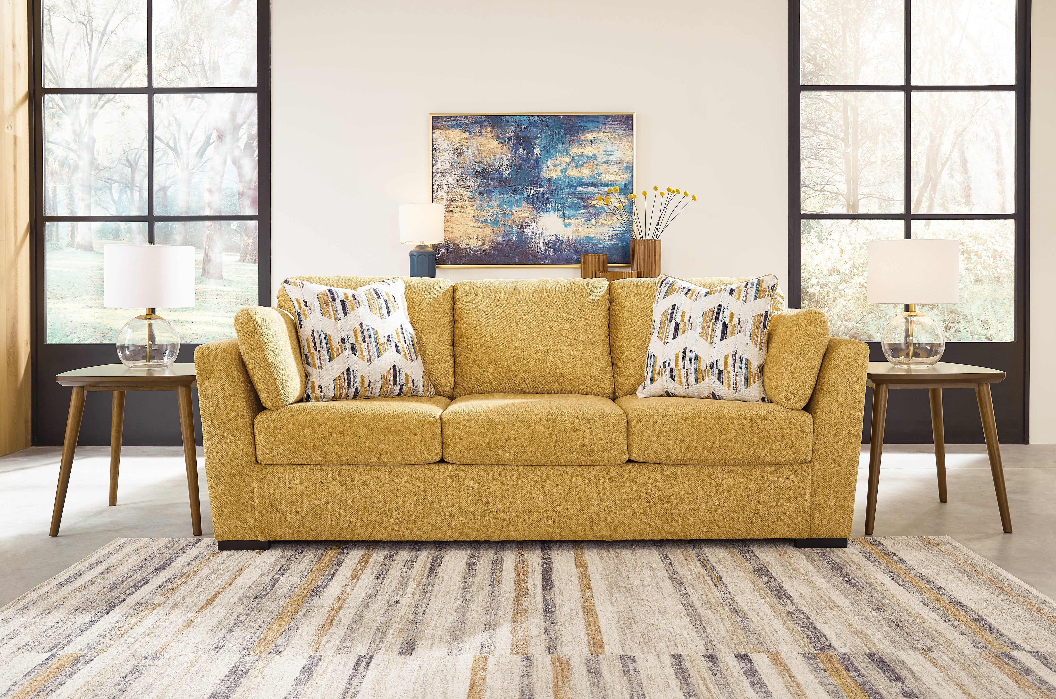 3 Brothers Decor - Ashley Furniture - Keerwick Living Room - Sofa / Sunflower - 6750638
