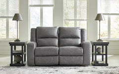 3 Brothers Decor - Ashley Furniture - Brixworth Living Room - Reclining Loveseat / Slate - 6910686